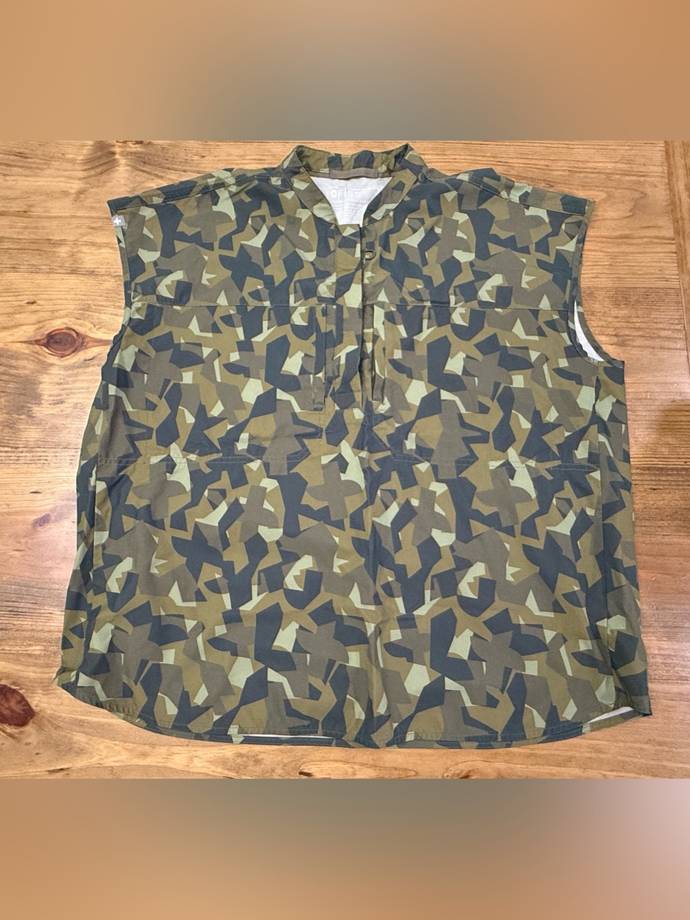 FIGS Blake FREEx Camo Oversized Scrub Top